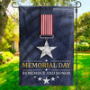 In Valor, There Is Hope - US Patriotic Pride House Flag, Garden Flag