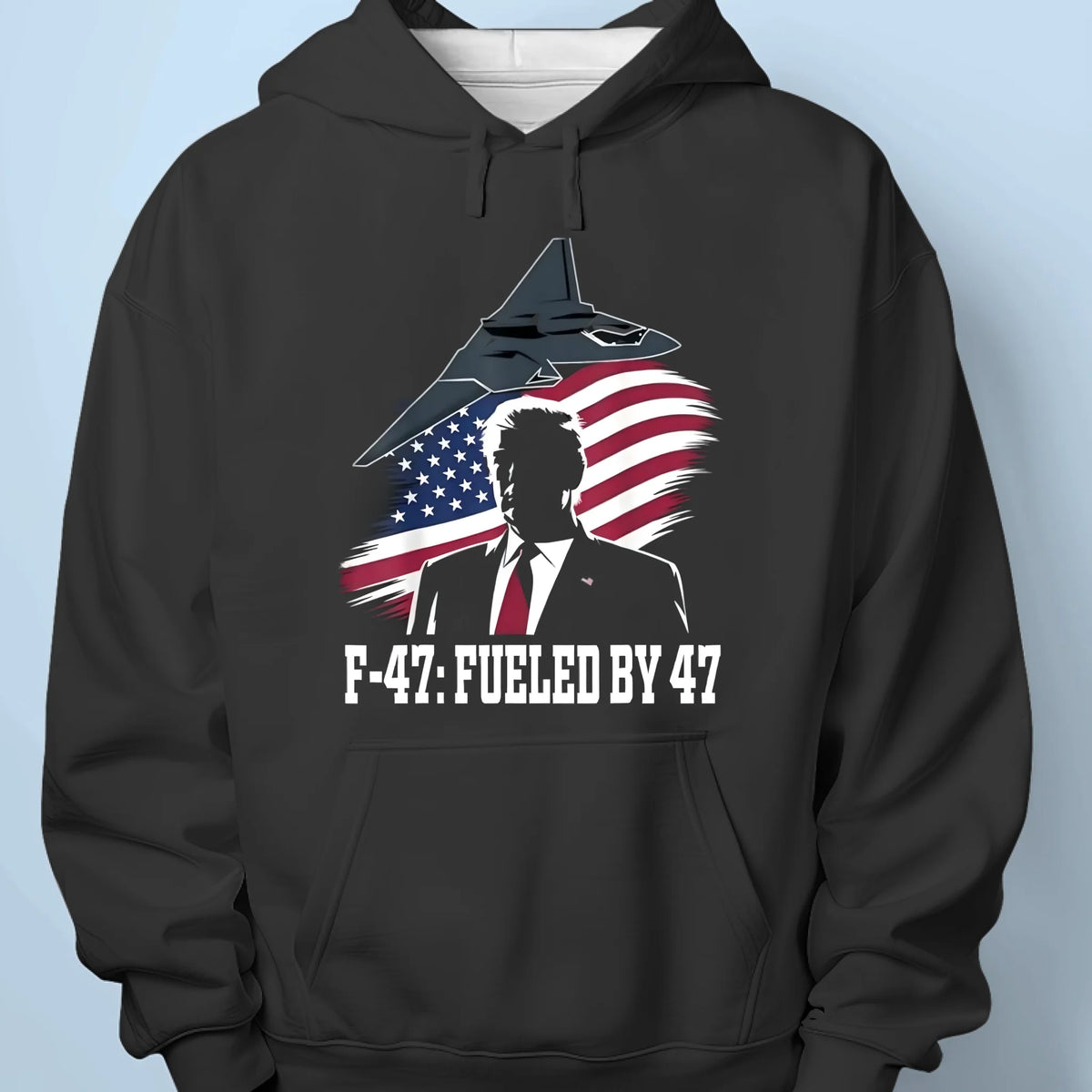 Fueled By 47 - US Patriotic Pride Unisex T-shirt, Premium T-shirt, Hoodie