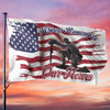 Always Remember Our Heroes - US Patriotic Pride Horizontal House Flag