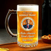 Brewed For The Brave - US Patriotic Pride Glass Beer Mug