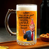 I Demand A Recount - US Patriotic Pride Glass Beer Mug
