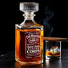 1775 Proof, USMC Certified - US Patriotic Pride Glass Whiskey Bottle