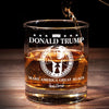 One Term Wasn’t Enough For The Storm - US Patriotic Pride Whiskey Glass - Gift For Conservative Supporters
