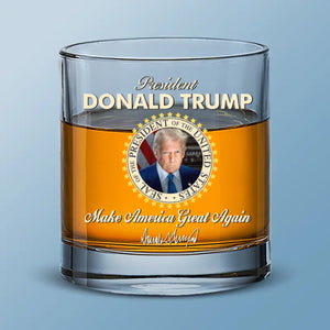 From Boardrooms To Battlefields - US Patriotic Pride Whiskey Glass - Gift For Conservative Supporters