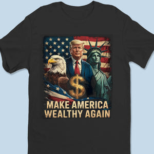 Main Street Thrived, Not Just Wall Street - US Patriotic Pride Unisex T-shirt, Premium T-shirt, Hoodie