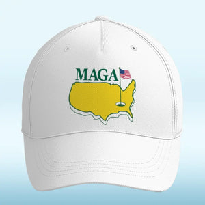 Golf Hard, Govern Harder - US Patriotic Pride Hat, All Over Print Classic Cap