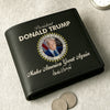 Back Like He Never Left - US Patriotic Pride Double-Sided Printed Leather Wallet