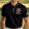 The Fighter Who Never Folded - US Patriotic Pride All Over Print Polo Shirt