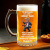 Very Impressive Dad, Probably The Best Ever - US Patriotic Pride Glass Beer Mug