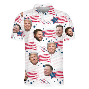 Best Fighters Of America - US Patriotic Pride All Over Print Polo Shirt