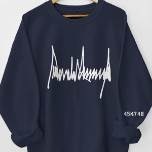 His Name Is History - US Patriotic Pride Unisex Sweatshirt, Hoodie With Design On Sleeve