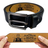 Really Terrific - US Patriotic Pride Engraved Leather Belt