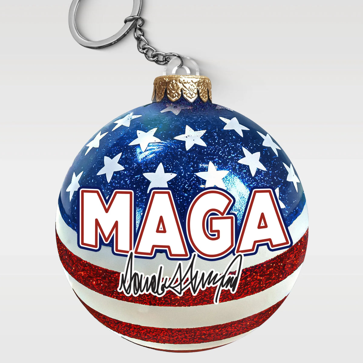 Special 45 47 2025 - US Patriotic Pride Custom Shaped Acrylic Keychain