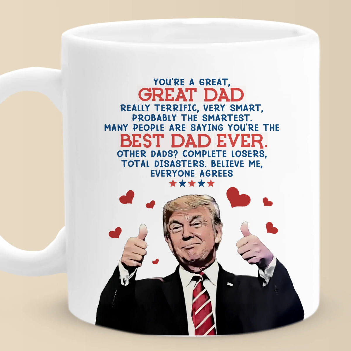 Built Different, Father Edition - US Patriotic Pride Mug