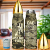 World’s Finest Father - US Patriotic Pride Bullet Tumbler