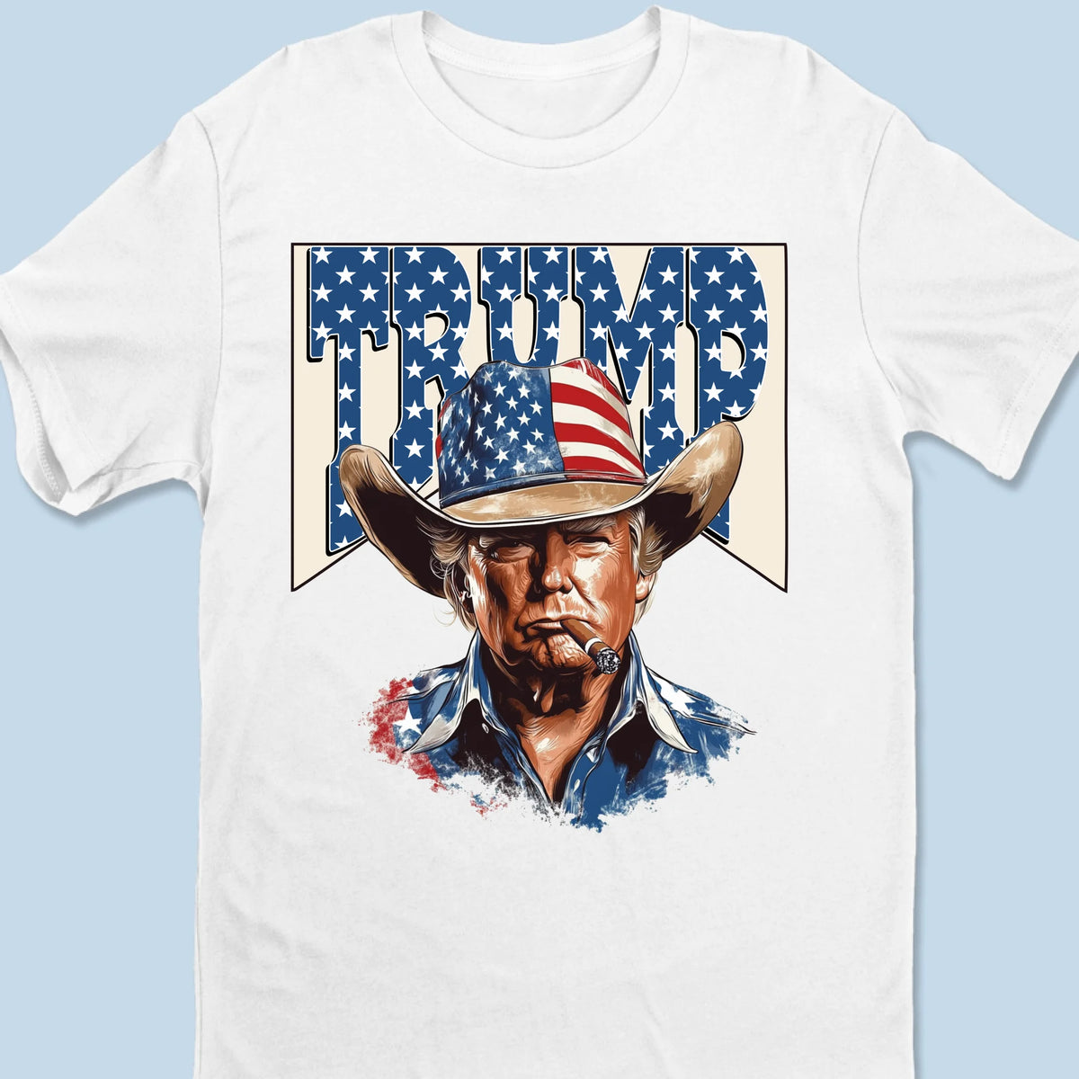 The Storm Has A Commander - US Patriotic Pride Racer Back Tank Top, T-Shirt