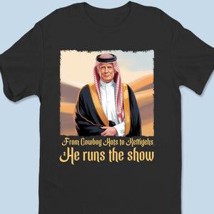 From Cowboy Hats To Keffiyehs - US Patriotic Pride Unisex T-shirt, Premium T-shirt, Hoodie
