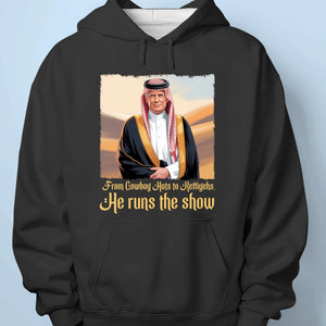 From Cowboy Hats To Keffiyehs - US Patriotic Pride Unisex T-shirt, Premium T-shirt, Hoodie