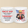 Best Dad Ever, Everyone Agrees - US Patriotic Pride Mug