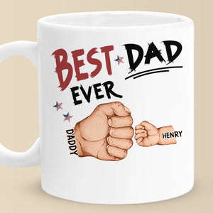 Best Dad Ever - US Patriotic Pride Mug