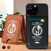 The Comeback Is Greater Than The Setback - US Patriotic Pride Magnetic Wallet For iPhone