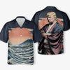 Cuts Through Lies Like A Katana - US Patriotic Pride Unisex Tropical Hawaiian Aloha Shirt - Summer Vacation Gift For Conservative Supporters