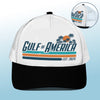 Gulf Of America - US Patriotic Pride Mesh-back Baseball Cap, Baseball Trucker Cap