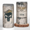Silent Majority, Loud Comeback - US Patriotic Pride 4 In 1 Can Cooler Tumbler