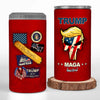 The Comeback Is Constitutionally Approved - US Patriotic Pride 4 In 1 Can Cooler Tumbler