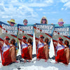 American Summer Vibes - US Patriotic Pride Beach Towel