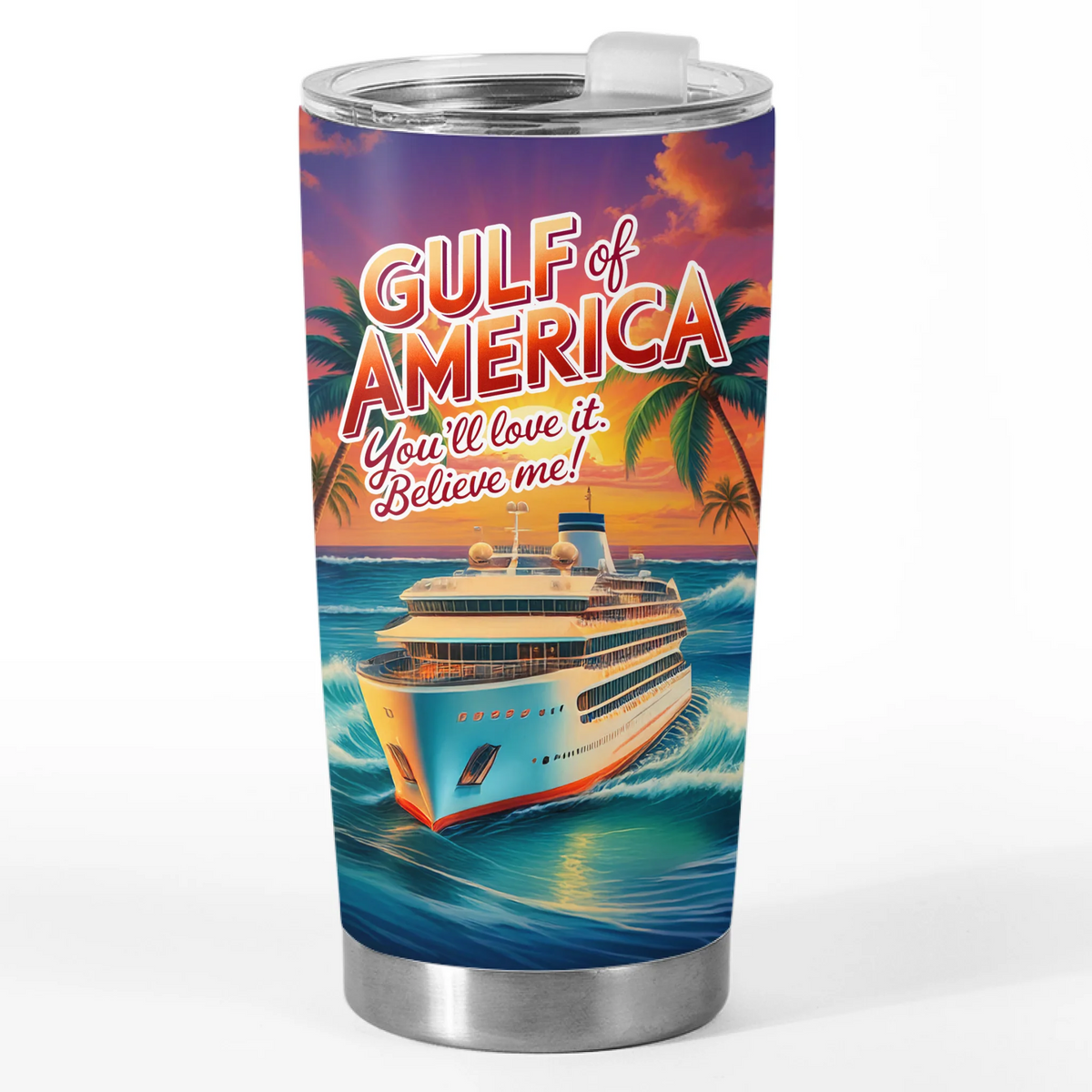 Saltwater, Sunburns, And Sovereignty - US Patriotic Pride 20oz Tumbler