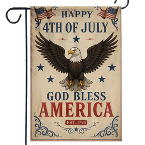 Let Freedom Fly - US Patriotic Pride House Flag, Garden Flag - 4th Of July, Gift For Conservative Supporters