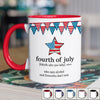 Republican State Accent Mug - US Patriotic Pride 4th Of July, Gifts For Conservative Supporters - Fireworks & Freedom