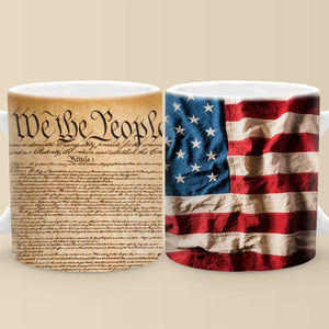 Republican State Mug - US Patriotic Pride 4th Of July, Gifts For Conservative Supporters - We The People