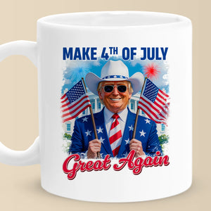 Republican State Mug - US Patriotic Pride 4th Of July, Gifts For Conservative Supporters - Built Different Since 1776