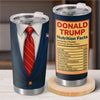 Republican State 20oz Tumbler - US Patriotic Pride Gifts For Conservative Supporters - Two Terms, One Mission