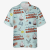 Gulf Of America Republican State Unisex Tropical Hawaiian Aloha Shirt - US Patriotic Pride Summer Vacation And Travel Gifts For Conservative Supporters - From Sea To Shining Chill