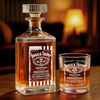 45 47 Republican State Whiskey Decanter Set -  US Patriotic Pride Gifts For Conservative Supporters, Wine, Bourbon, Whiskey Lovers - Fearless Since '16