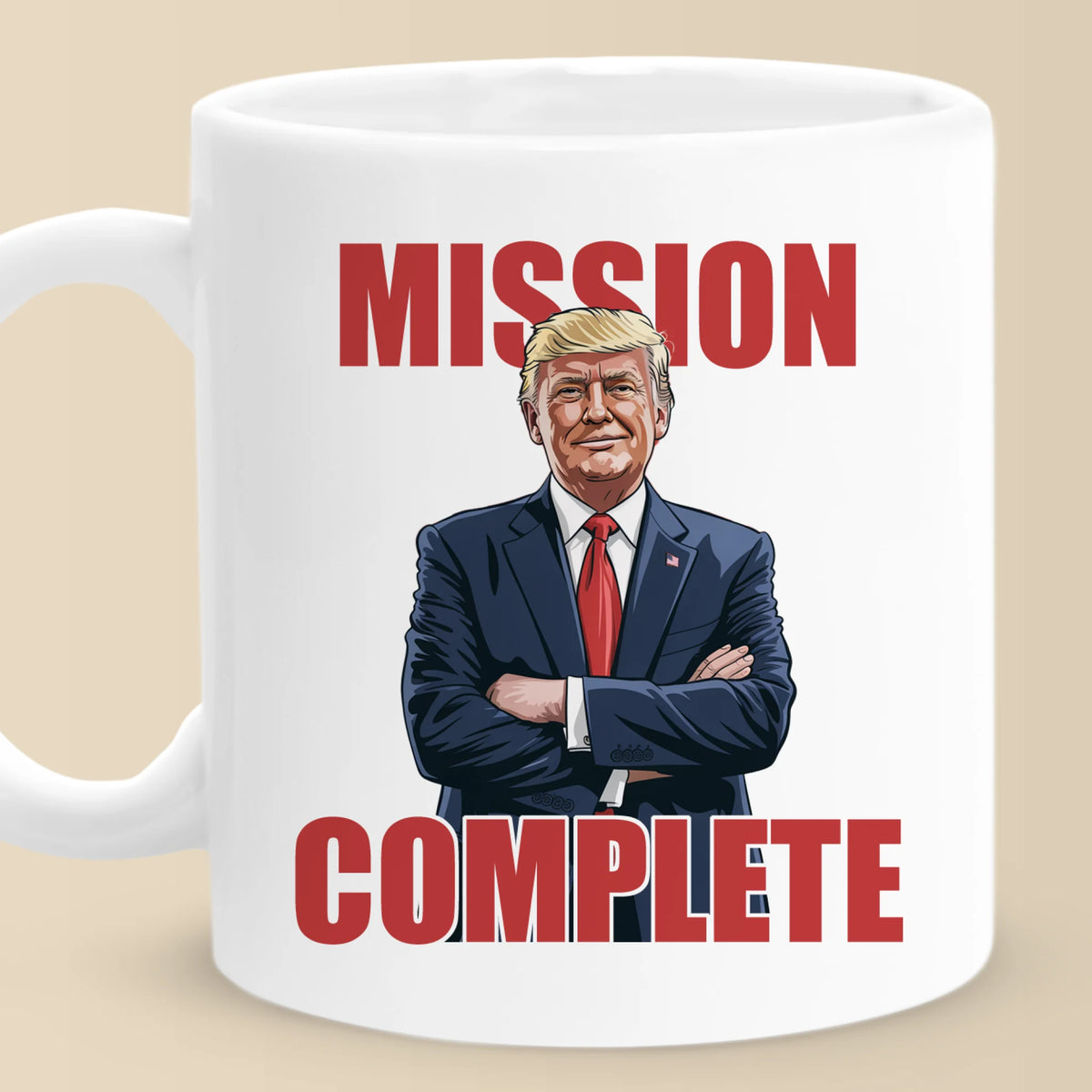 Republican State Mug - US Patriotic Pride Gifts For Conservative Supporters - Mission Complete