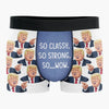 Republican State Boxer Briefs, Men's Boxers - US Patriotic Pride Gifts For Conservative Supporters - So Classy, So Strong, So Wow