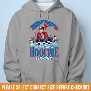 Republican State Unisex T-shirt, Premium T-shirt, Hoodie - US Patriotic Pride Gifts For Conservative Supporters - Hotter Than A Hoochie Coochie