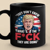 Republican State Black Mug - US Patriotic Pride Gifts For Conservative Supporters - They Talk Big, But Deliver Nothing