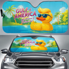 Gulf Of America Republican State Auto Windshield Sunshade, Car Window Protector - US Patriotic Pride Gifts For Conservative Supporters - Keep The Gulf Great