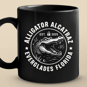 Republican State Black Mug - US Patriotic Pride Gifts For Conservative Supporters - Justice Snaps Harder In Florida
