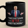 Republican State Black Mug - US Patriotic Pride Gifts For Conservative Supporters - They Couldn’t Run A Lemonade Stand