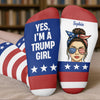 Republican State Crew Socks - US Patriotic Pride Gifts For Best Friends, Sisters - Real American Girl