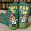 Republican State Crew Socks - US Patriotic Pride Gifts For Conservative Supporters - Time To Par Tee