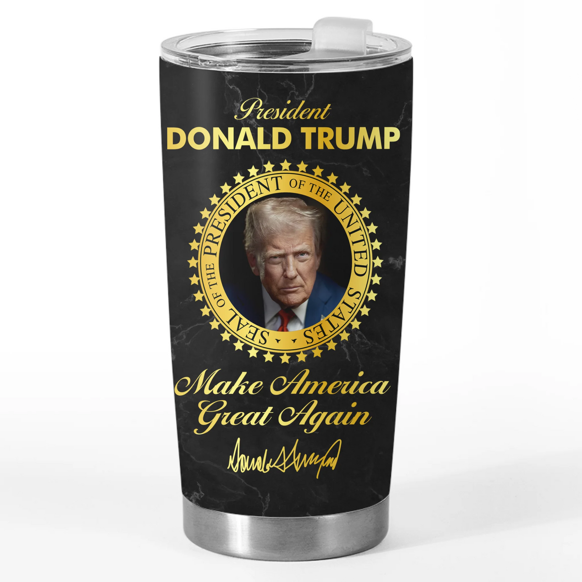 Republican State Tumbler - US Patriotic Pride Gifts For Conservative Supporters - Seal It With Strength And Truth