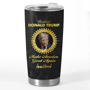 Republican State Tumbler - US Patriotic Pride Gifts For Conservative Supporters - Seal It With Strength And Truth