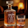 45 47 Republican State Whiskey Decanter Set - US Patriotic Pride Gifts For Conservative Supporters, Wine, Bourbon, Whiskey Lovers - American Patriotic President